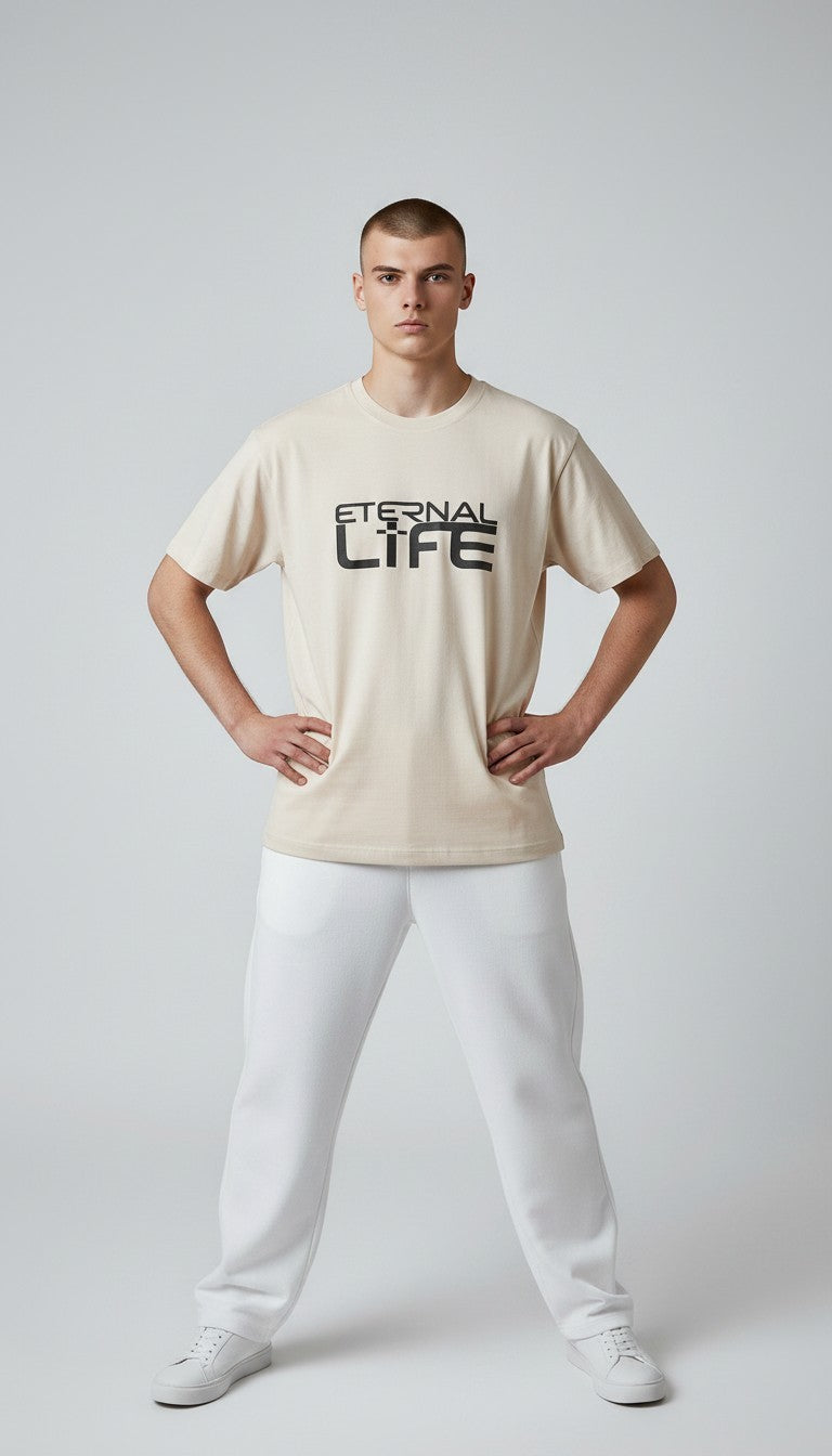 "Eternal Life" Latte  T-Shirt
