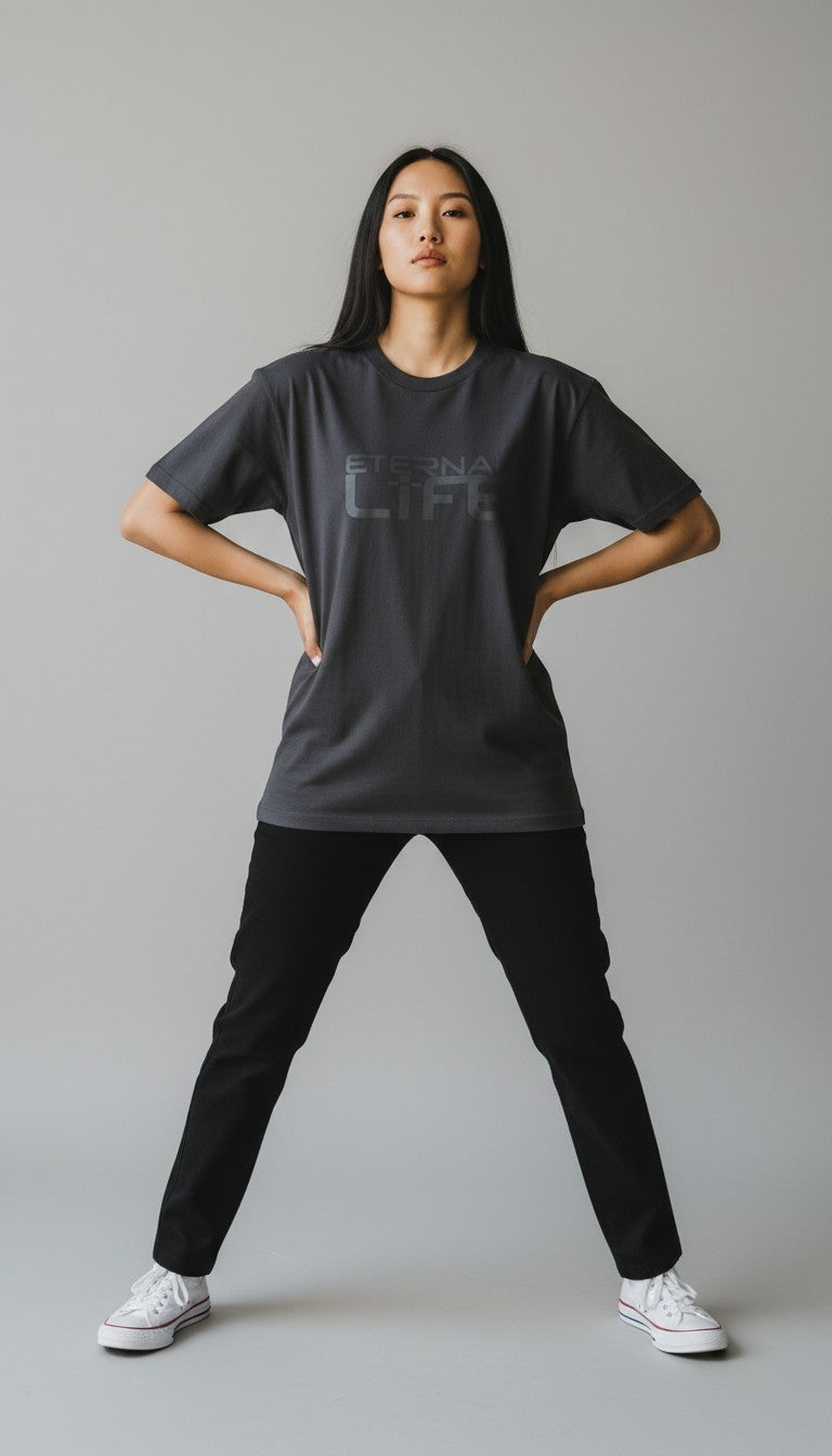 "Eternal Life" Black T-Shirt