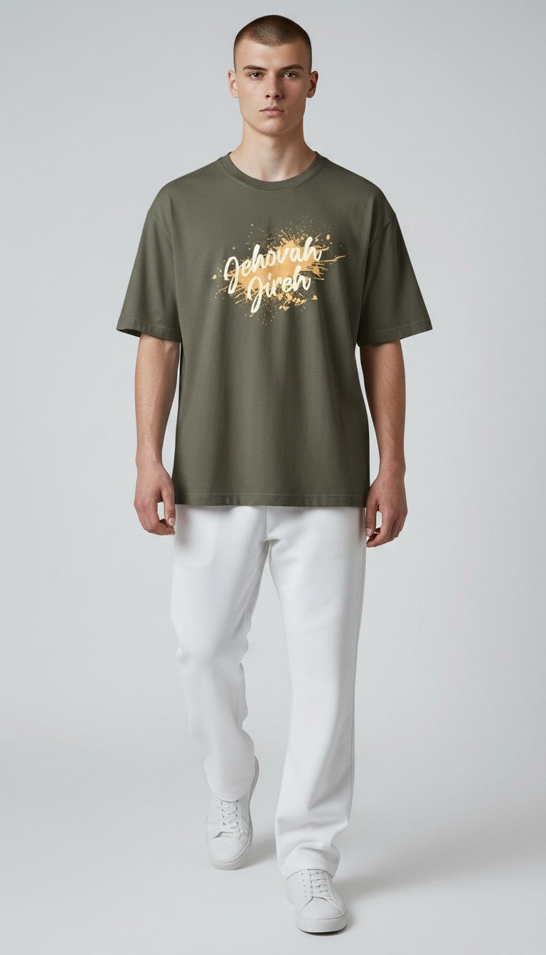 "Jehovah Jireh" Army Green T-Shirt