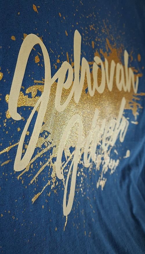 "Jehovah Jireh" Blue  T-Shirt