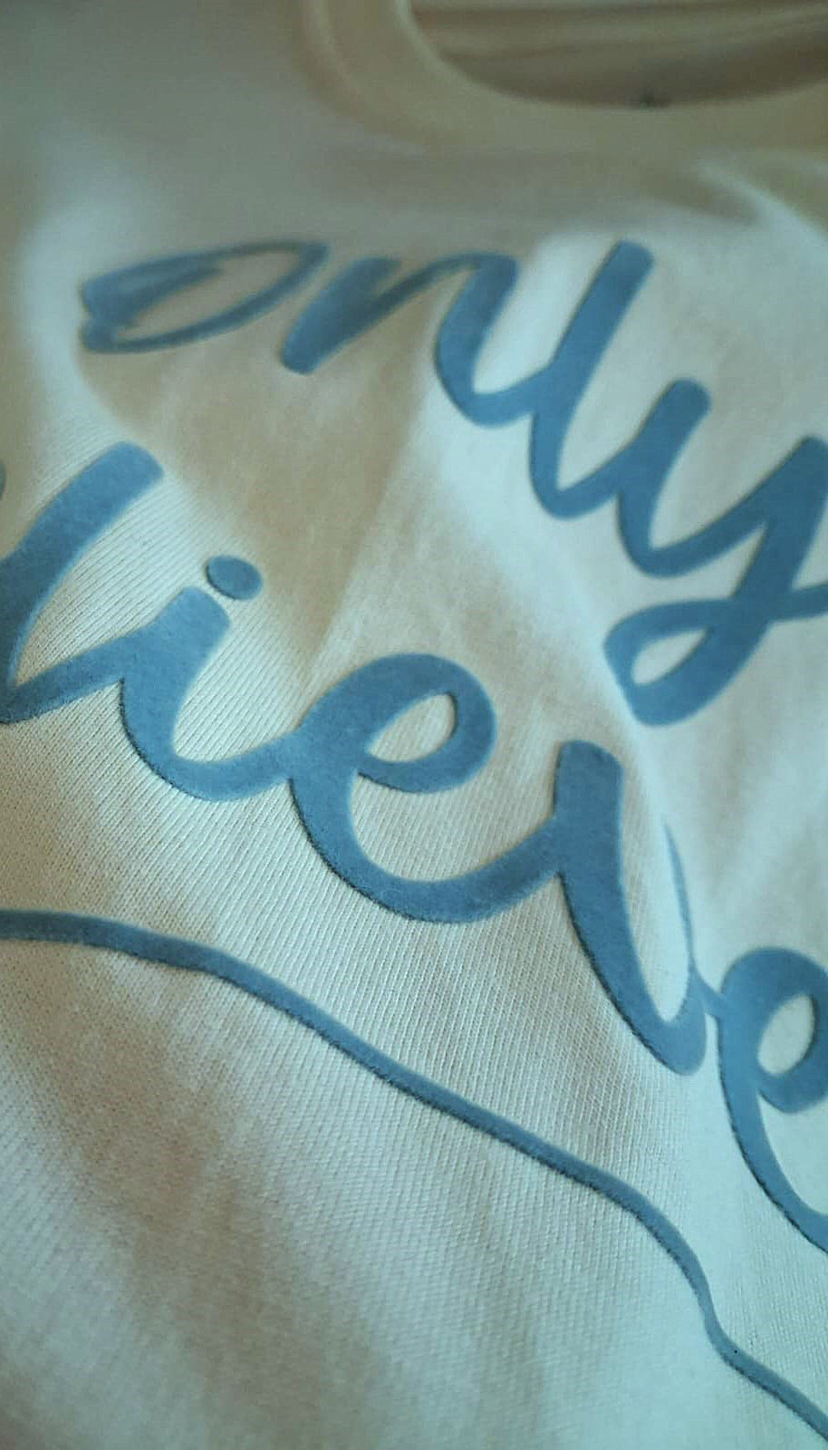 "Only Believe" Cream T-Shirt