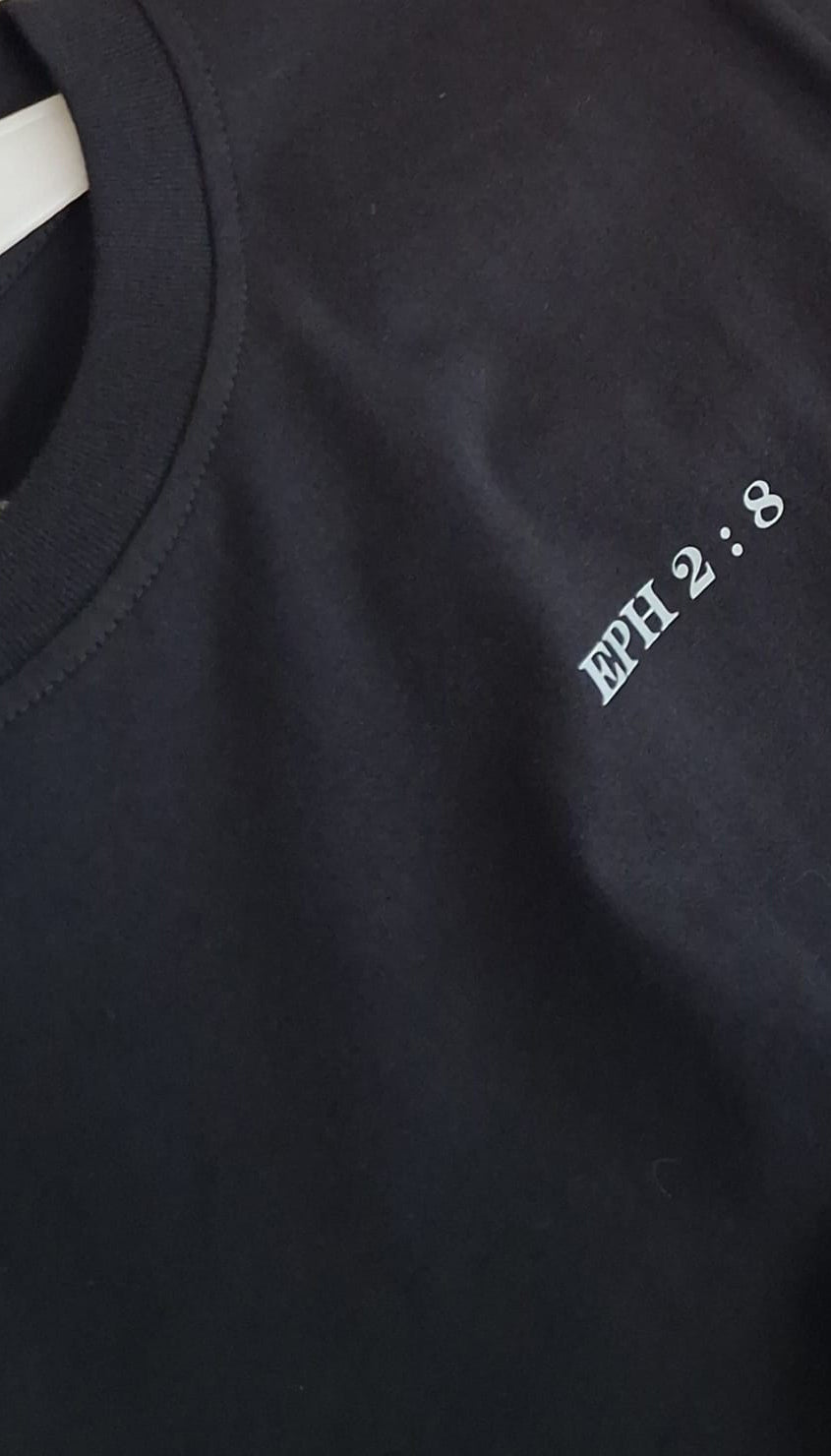 "Saved by Grace" Black  T-Shirt